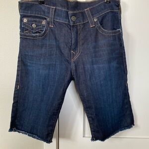 True Religion denim shorts
